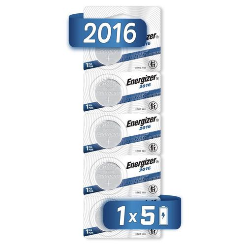 Pila Boton Energizer 2016 Tira 5 Unidades