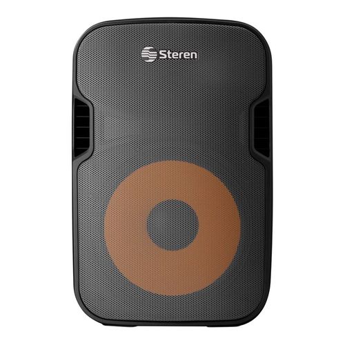 Bafle de 15 pulgadas 3,000 W PMPO profesional Bluetooth Steren BAF-1555BT negro