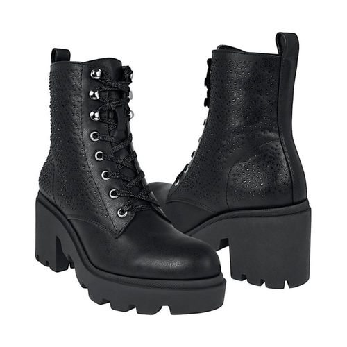 BOTINES DAMA NOMADAS 67625 SIMIPIEL NEGRO