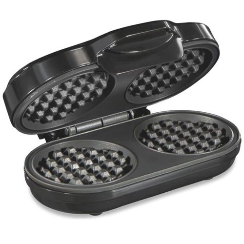 WAFLERA MINI PROCTOR SILEX MODELO 26102 DOBLE WAFFLE COLOR NEGRO