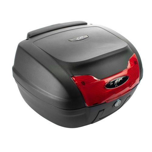 Caja portaequipaje moto con respaldo 40L Universal Kinlley