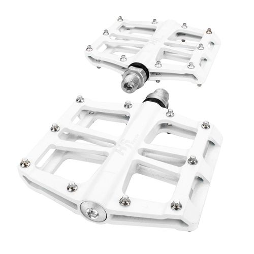 Pedales para bicicleta BMX 1/2 aluminio blanco ALNC-2003 HS