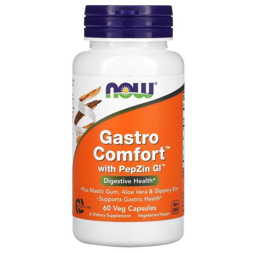 Sistema Digestivo Saludable Now Gastro Comfort with pepzin GI
