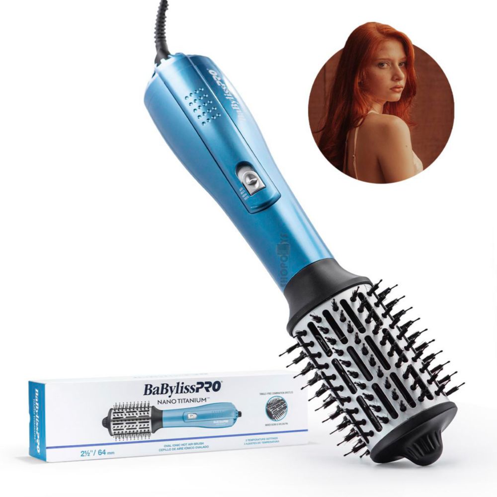 Cepillo Eléctrico Peine Secador Babyliss Cepillo Secador Paris