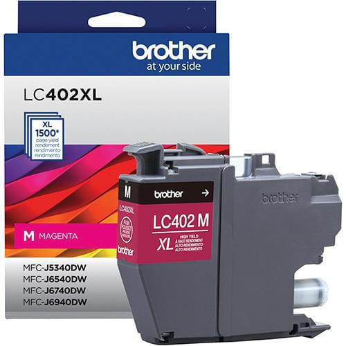 Cartucho Brother LC402XL Magenta Super Alto rendimiento lc402xlm