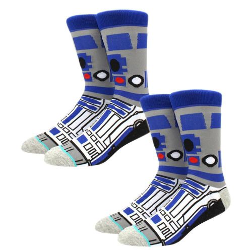 Calcetas de Tubo Medio SockStarWar07 MXKWS-002 Medias Largas de Figuras Peliculas