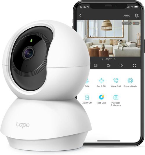 Camara Vigilancia WiFi TP-LINK TAPO C210 3MP FHD 2.4Ghz 802.11n
