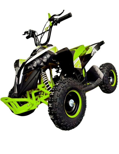 Mini Cuatrimoto Atv07 Verde Motor 49cc Encendido Electrico