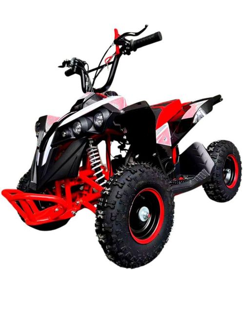 Mini Cuatrimoto Atv07 Rojo Motor 49cc Encendido Electrico