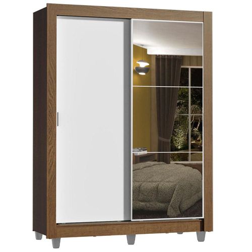 Ropero Closet Madesa Dallas Plus 1 Espejo con Pies MB 07