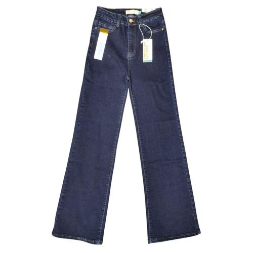 JEANS MUJER WIDE LEG PIERNA ANCHA Y CINTURA ALTA
