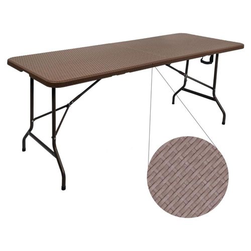 Mesa Portafolio 1.8m Tipo Mimbre