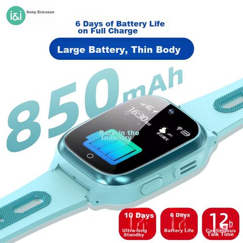 Reloj Inteligente Sony Ericsson A98 4G Azul Impermeable con Video y Localización
