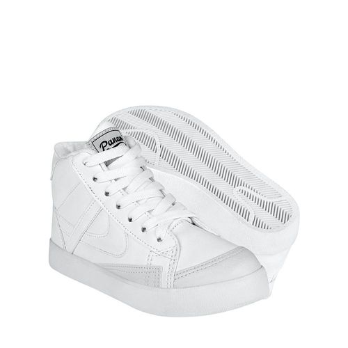 TENIS CASUALES NIÑO PANAM  0116090010 SIMIPIEL BLANCO