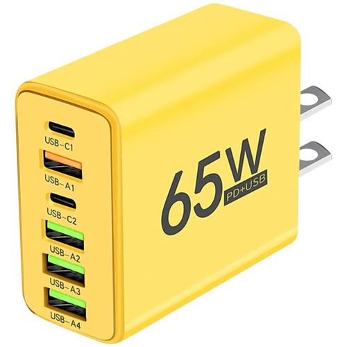 Cargador USB NexusYellow MXNXS-001 Adaptador para Cargar Teléfonos