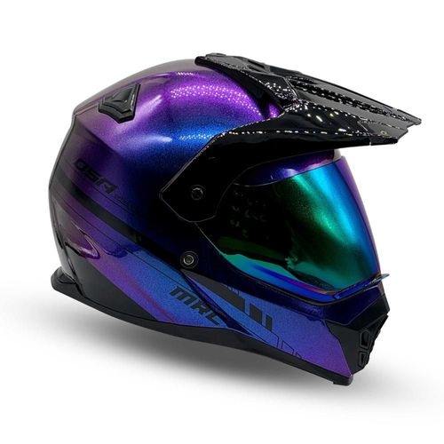 Casco Cross Space Azul Grande