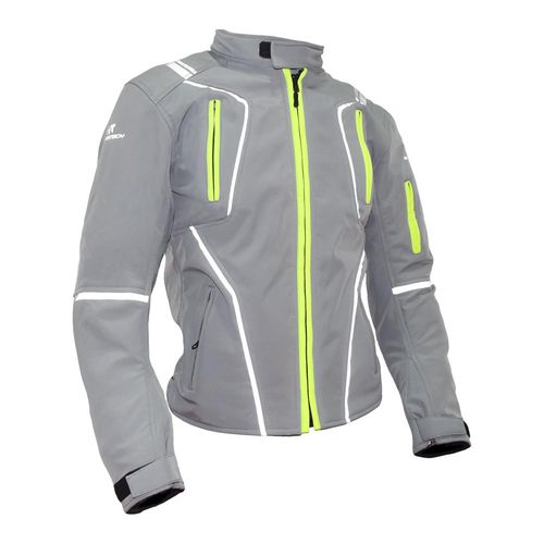 Chamarra para Motociclista Hebotech Caballero Luzern Gris M