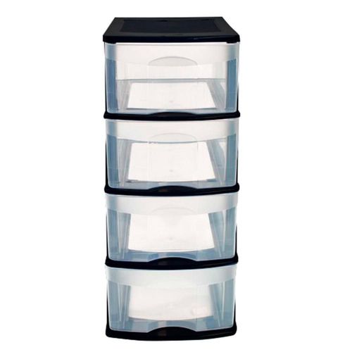 Caja Plástico Organizador Cajonera 4 Cajones 83*39*35