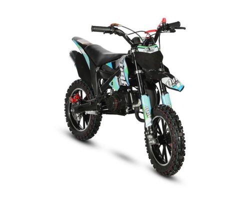 MOTOCICLETA PIT BIKE, MARCA KAYO, MODELO SX50, 49CC, COLOR BLACK, ESCENDIDO ELECTRICO, AÑO 2025 INFANTIL