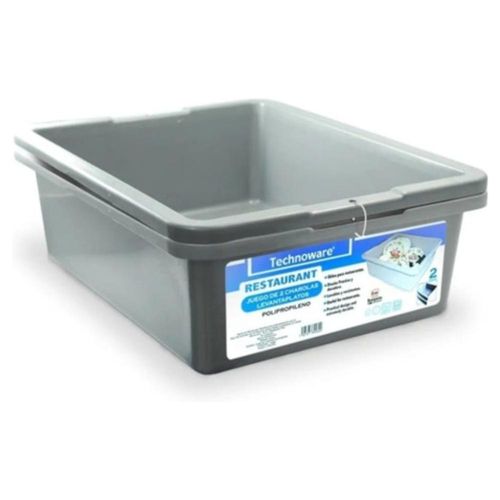 Charola Levantaplatos 2pzs Technoware Polipropileno