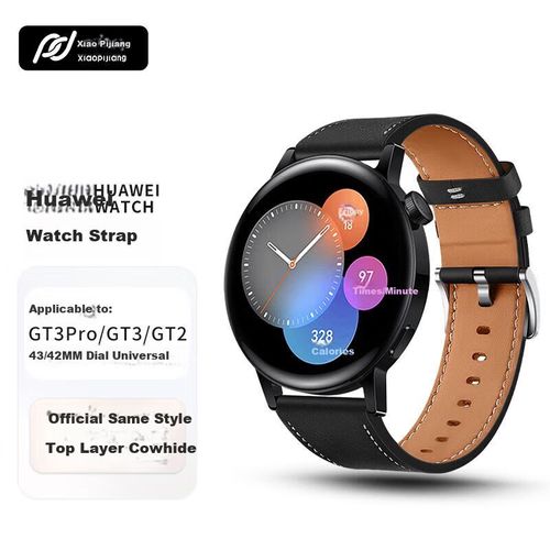 Correa de cuero auténtico XIAO PI JIANG para Huawei Watch GT 5 Pro, GT 4, GT 3 Pro, GT 2, Watch 4 Pro, Watch 3, Honor, Samsung y Xiaomi.