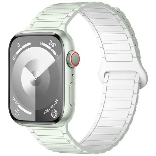 Banda magnética de silicona BHO para Apple Watch S10/S9/Ultra2, S8/7/6/5/4/SE2, 42/44/45/49mm