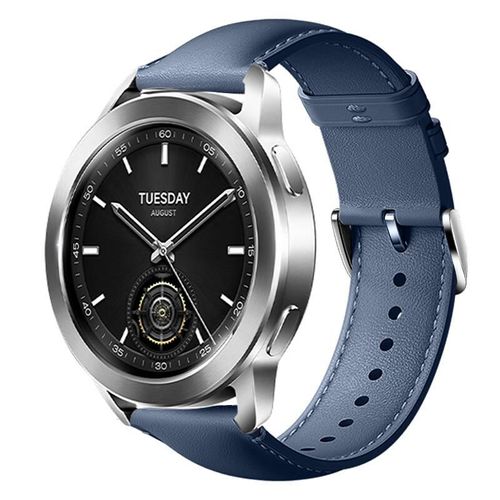 Correa de cuero genuino XIAMIO para Watch S4, S3, S2, S1 Pro, 22mm, negro