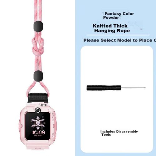 Correa colgante para reloj infantil HUAWEI 4X/5 Pro, rosa
