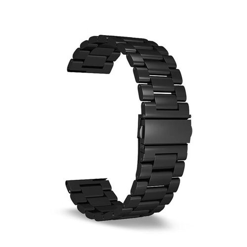 Correa de acero inoxidable STIGER para reloj Huawei 4/4 Pro, negro
