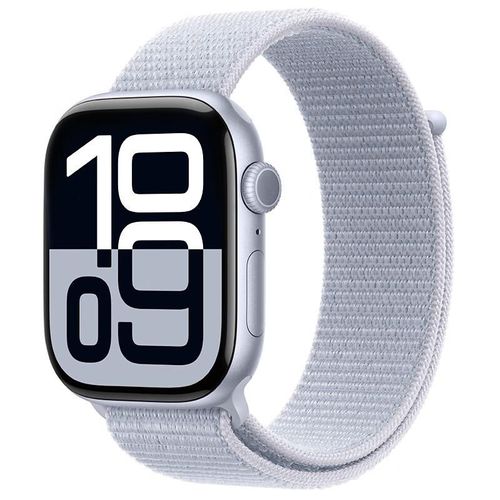 Correa de nylon BHO para Apple Watch S10/ultra2, 38/40/41mm, Blanco