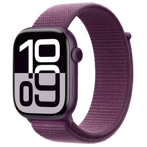 Correa de nylon loop BHO para Apple Watch S10/Ultra 2, Ciruela