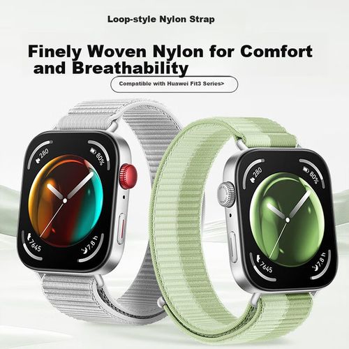 Correa de nylon HUAWEI para Watch FIT3, rosa