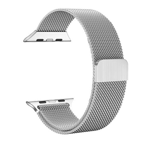 Correa magnética milanesa ESCASE para Apple Watch SE2/7/6/5, 41/40/38 mm, plata
