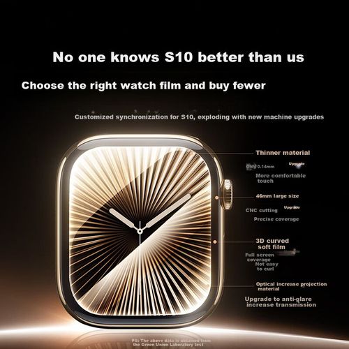 Protector de pantalla UGREEN para Apple Watch Series 10, 46mm, transparente