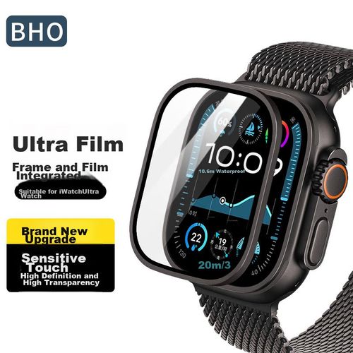 Protector de pantalla templado BHO para Apple Watch Ultra 2, 49mm, transparente