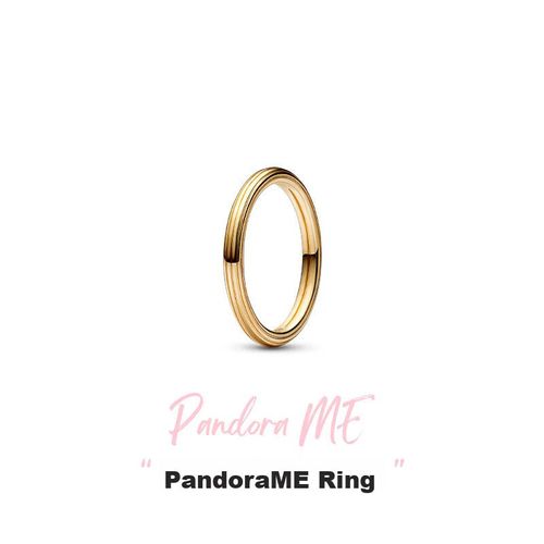 Anillo PANDORA ME Aleación de Cobre Baño de Oro para mujer