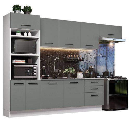 Cocina Integral Completa Modular Madesa Agata 330cm BG 03