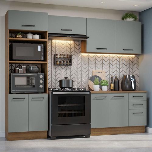 Cocina Integral Completa Modular Madesa Agata 270cm MG 07