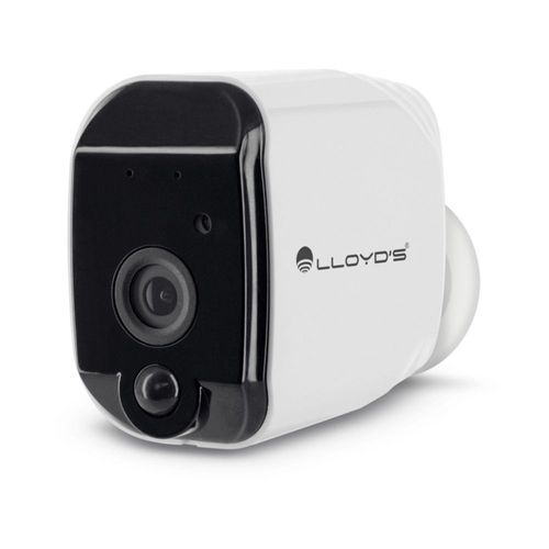 Lloyd's Cámara de seguridad con batería recargable 1080p inalámbrica