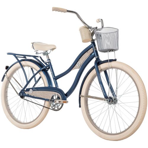 Bicicleta Urbana Huffy Deluxe R26 1V Azul Petróleo