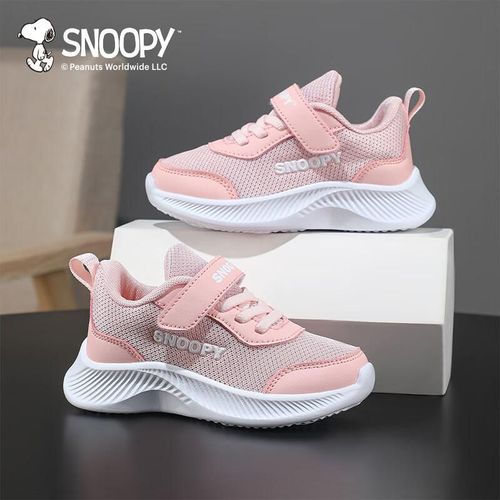Tenis de deporte para niños SNOOPY, casuales para correr con suela suave 2891.