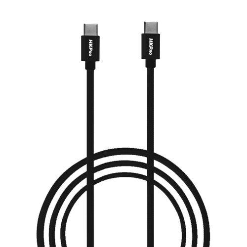 Cable Tipo C Tipo C HKPro 1.8 m Negro