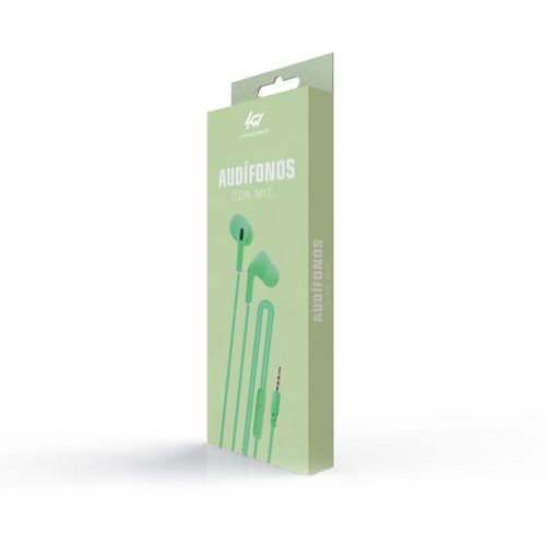 Audífonos Alámbricos LifeWorks Verde