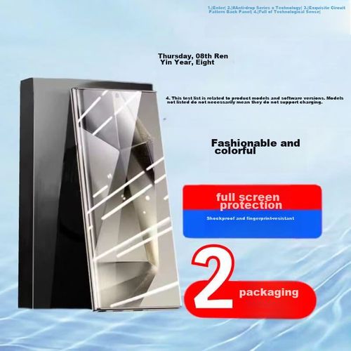 Mica Protector De Pantalla Hidrogel Para Samsung S24 Ultra HD