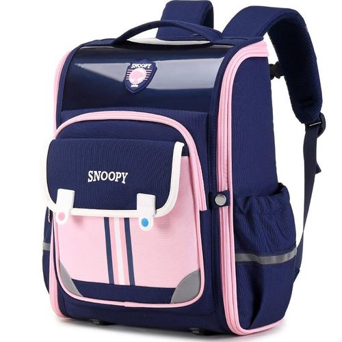 Mochila SNOOPY gran capacidad rosa para niña