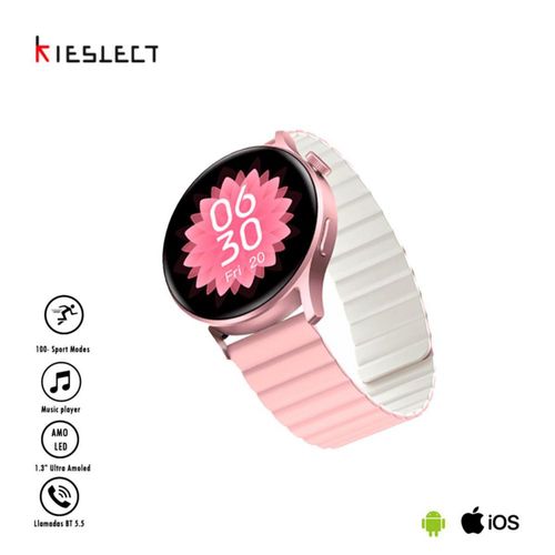 Smartwatch Lora 2 Pink  Bluetooth Resistente al agua