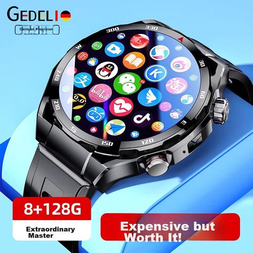 Reloj inteligente GEDELl 5G Hombres Negr