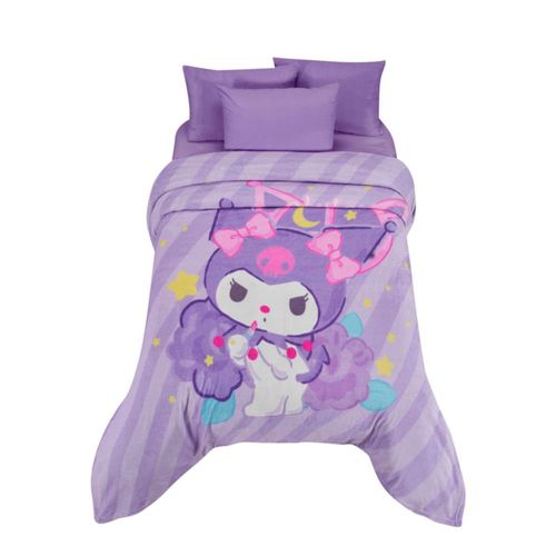Cobertor Serenity Matrimonial Kuromi Coqueta