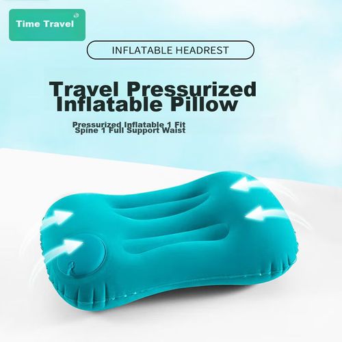 Cojín Inflable de Viaje Soporte Lumbar Ergonomico
