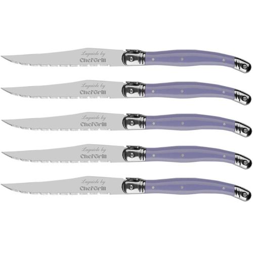 Cuchillo Laguiole LaguiolePurple MXGUR-005 Cuchillo de Acero Laguiole